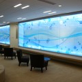 オフィス 打ち合わせスペース 光る壁面 | 株式会社 PFU